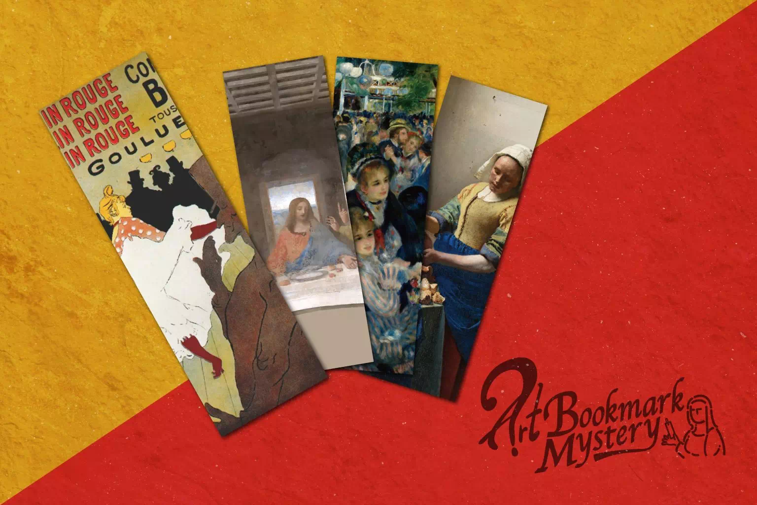 しおり謎vol.10　ロートレック「ムーラン・ルージュのラ・グリュ」